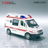 1:32 Mercedes-Benz 120 ambulance children's large car model engineering ambulance boys' and girls' toys Application Scenario